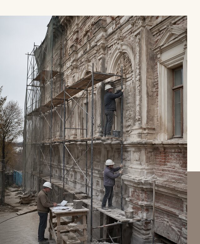 Реставрация объектов культурного наследия под ключ в Устях-Илимске